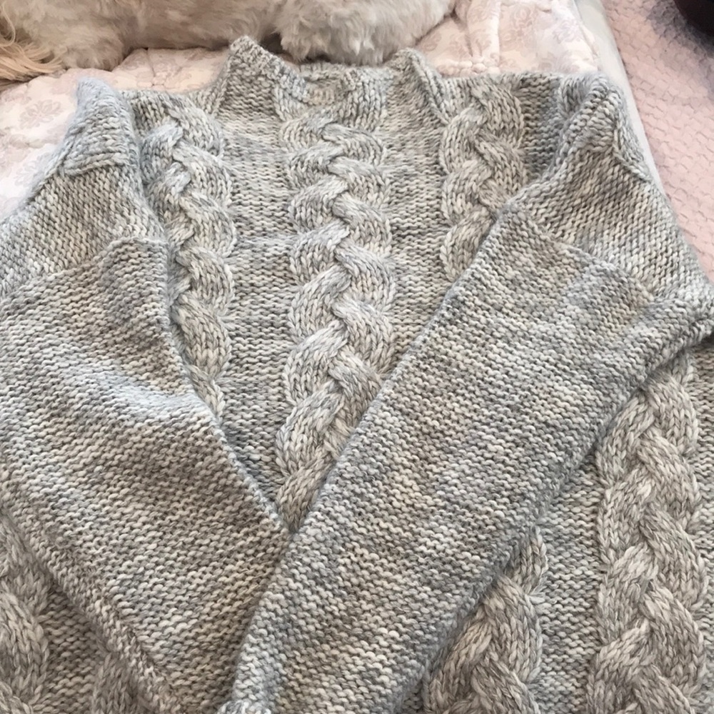 Grey cozy sweater